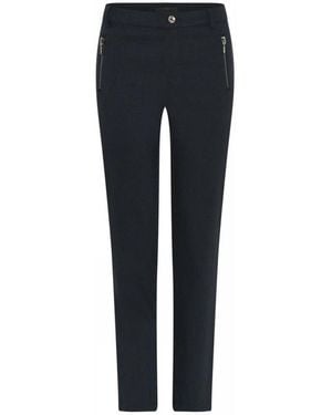 Cro Slim-Fit Trousers - Blue
