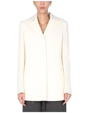 Jil Sander Jassen ,Wol Tailored Blazer - Wit