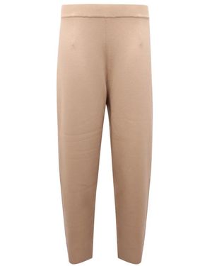 Max Mara Slim-Fit Trousers - Natural