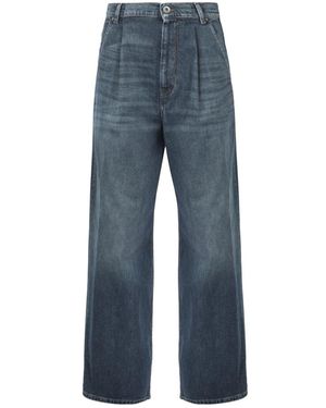 Weekend by Maxmara Ortles Wide Leg Jeans - Blau