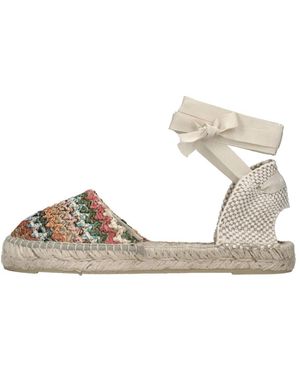 Manebí Flache Valenciana Espadrilles - Mettallic
