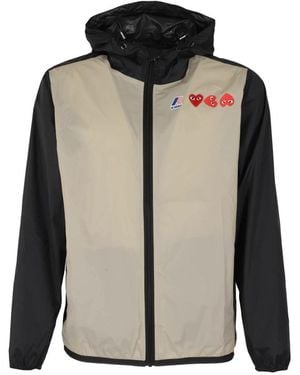 COMME DES GARÇONS PLAY Light Jackets - Black