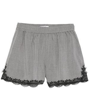 LA PISCINE Short Shorts - Gray
