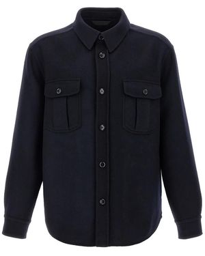 Brioni Casual Shirts - Bleu