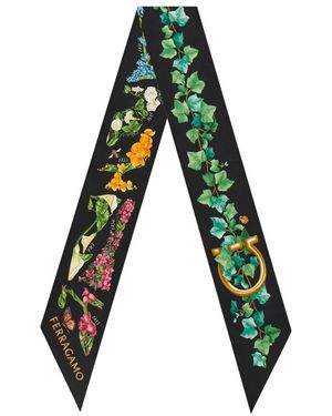 Ferragamo Silk Scarves - Green