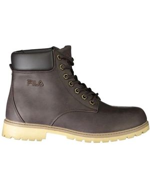 Fila Lace-Up Boots - Marrone