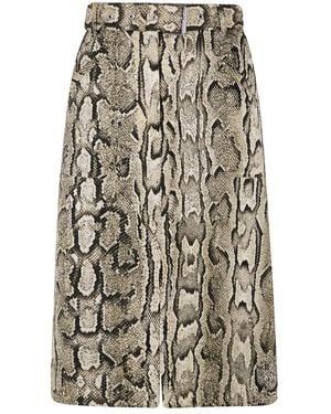 Dries Van Noten Midi Skirts - Grigio