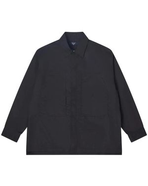 Comme des Garçons Technical Zip Shirt - Blauw