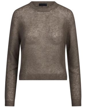 Dondup Round-Neck Knitwear - Marron