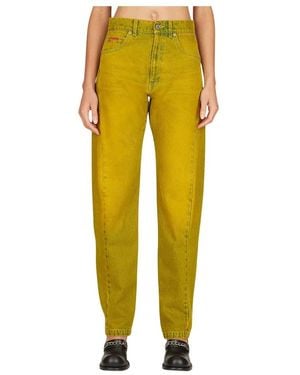 Martine Rose Loose-Fit Jeans - Yellow