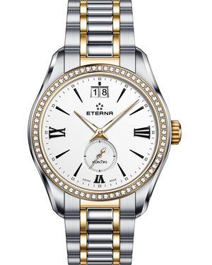 Eterna Kontiki Quarz Uhr - Mettallic