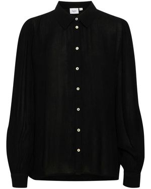 Saint Tropez Shirts - Zwart