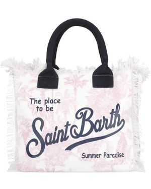 MC2 Saint Barth Tassen ,Veelkleurig ,Tote Bags - Wit