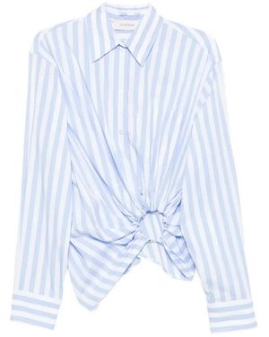Sportmax Bluse Streifen - Blau