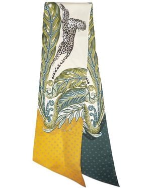 Ferragamo Silky Scarves - Yellow