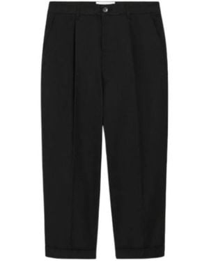 Ami Paris Cropped Trousers - Nero