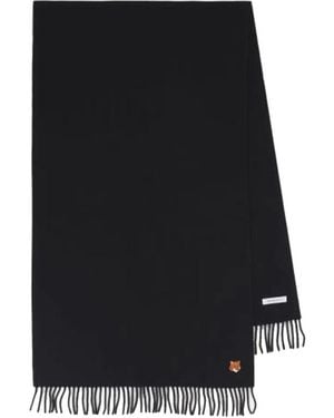 Maison Kitsuné Winter Scarves - Negro