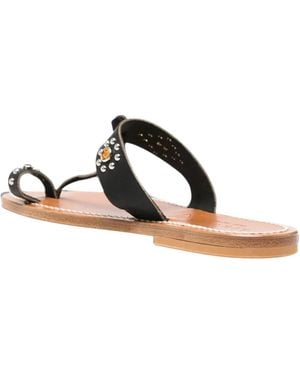 K. Jacques Schoenen ,Zwart ,Flip Flops