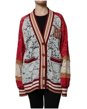 Dolce & Gabbana Cardigans - Rojo