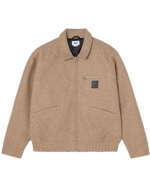 Obey Ledger Blouson Jacke - Natur