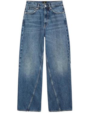 Anine Bing Loose Fit Jeans - Blue