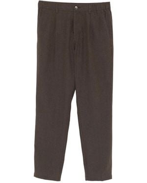 Herno Straight Trousers - Grey