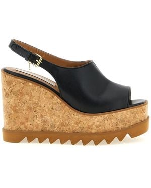 Stella McCartney Sneak-Elyse Slingback Sandalen - Blau