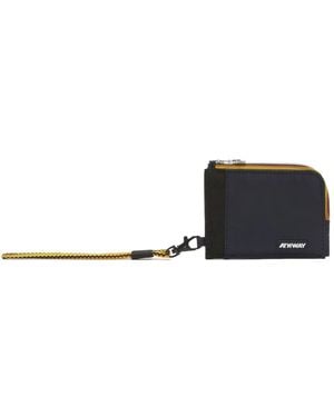 K-Way Wallets & Cardholders - Black