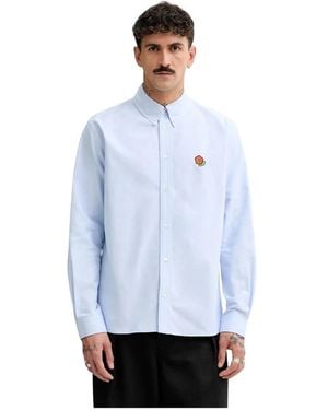KENZO Casual Hemden - Blauw