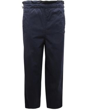 Woolrich Straight Trousers - Blue