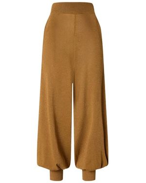 Pinko Wide Trousers - Brown