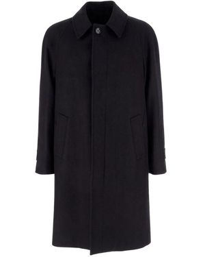 Lardini Single-Breasted Coat - Zwart
