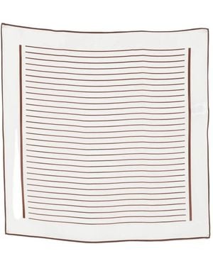 Ferragamo Silky Scarves - White