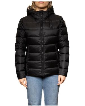 Blauer Winter Jackets - Negro