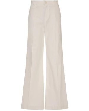 Chloé Wide Trousers - Blanc