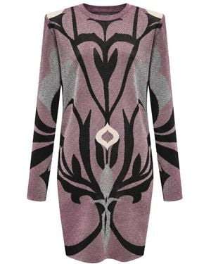 Akep Knitted Dresses - Marrone