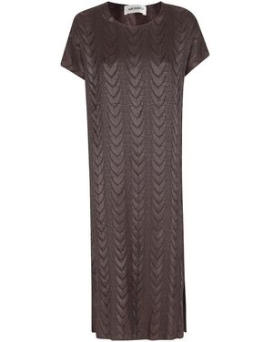 MEIMEIJ Midi Dresses - Brown