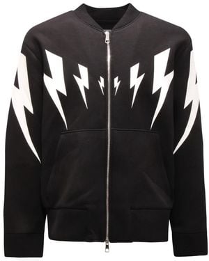 Neil Barrett Hoodies - Black