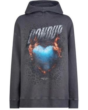 Dondup Hoodies - Gray
