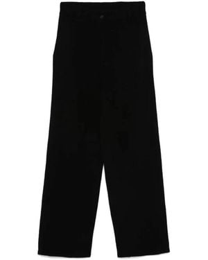 Guest In Residence Wide Trousers - Nero