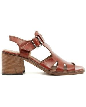 Moma High Heel Sandal - Braun