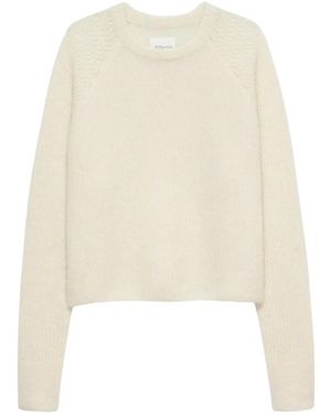 Alchemist Round-Neck Knitwear - Blanc