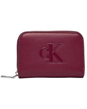 Calvin Klein Wallets & Cardholders - Purple