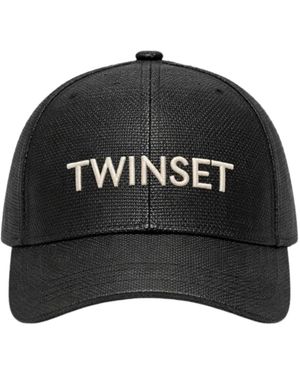 Twinset Caps - Black