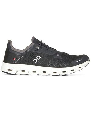 On Shoes Schwarze Sneakers Mit Speed Lacing System