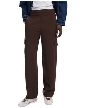 Desigual Straight Pants - Black