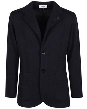 Lardini Jassen ,Blauw ,Gebreid Jasje