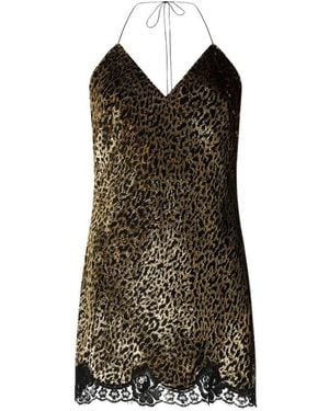 Roberto Cavalli Party Dresses - Green