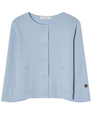 BUSNEL Lisa Short Wool Jacket - Blau