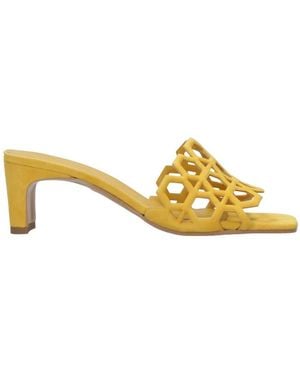 Bianca Di S2591 Mules - Geel